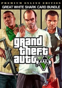 Grand Theft Auto V: Premium Edition & Great White Shark Card Bundle Steam Global