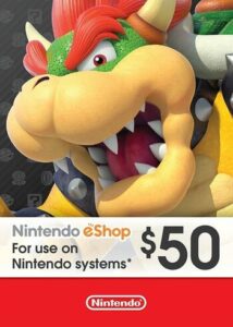 Nintendo eShop Card 50 USD Key UNITED STATES