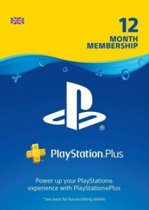 PlayStation Plus Card 365 Days UNITED KINGDOM